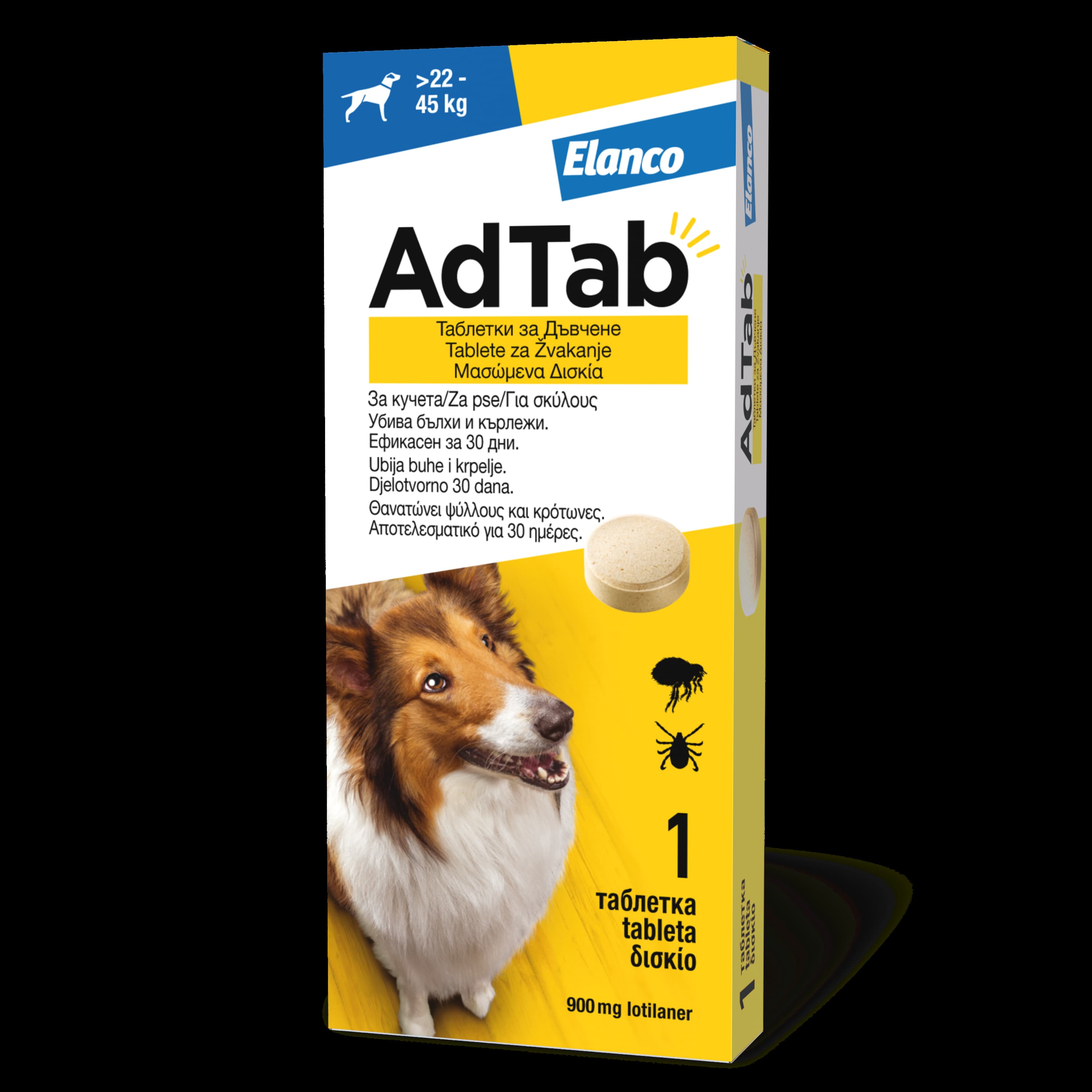 ADTab 900mg za pse 22-45kg